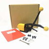 A333 Stainless Manual Belt Packaging Banding Machine Metal Free Buckle Steel Strapping Tool