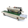 FR-770 Industrial Automatic Vertical Plastic Bag Food Heat Sealer Continuous Stainless Steel Sealing Machine